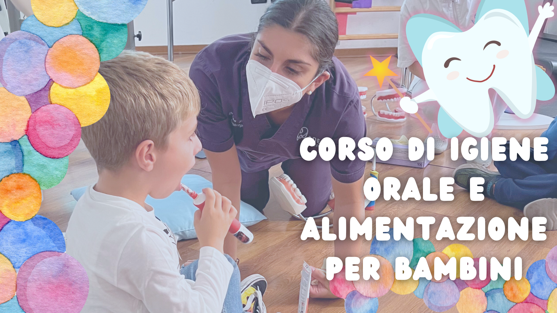 Corso Igiene Bambini adec dentista milano